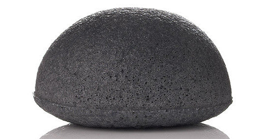 Konjaku & Charcoal Exfoliating Sponge - NOW 50% OFF