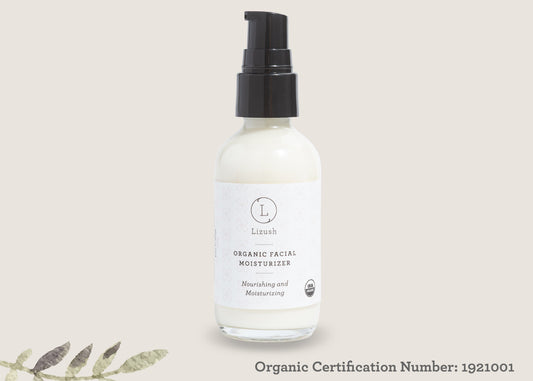 ORGANIC FACIAL MOISTURIZER Nourishing and Moisturizing